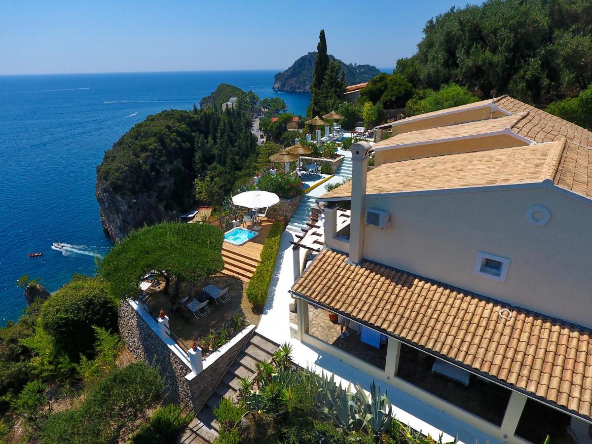 Elysium Apartments Corfu Палеокастрица Экстерьер фото