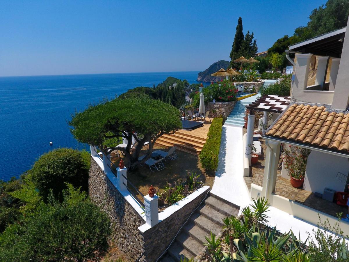 Elysium Apartments Corfu Палеокастрица Экстерьер фото