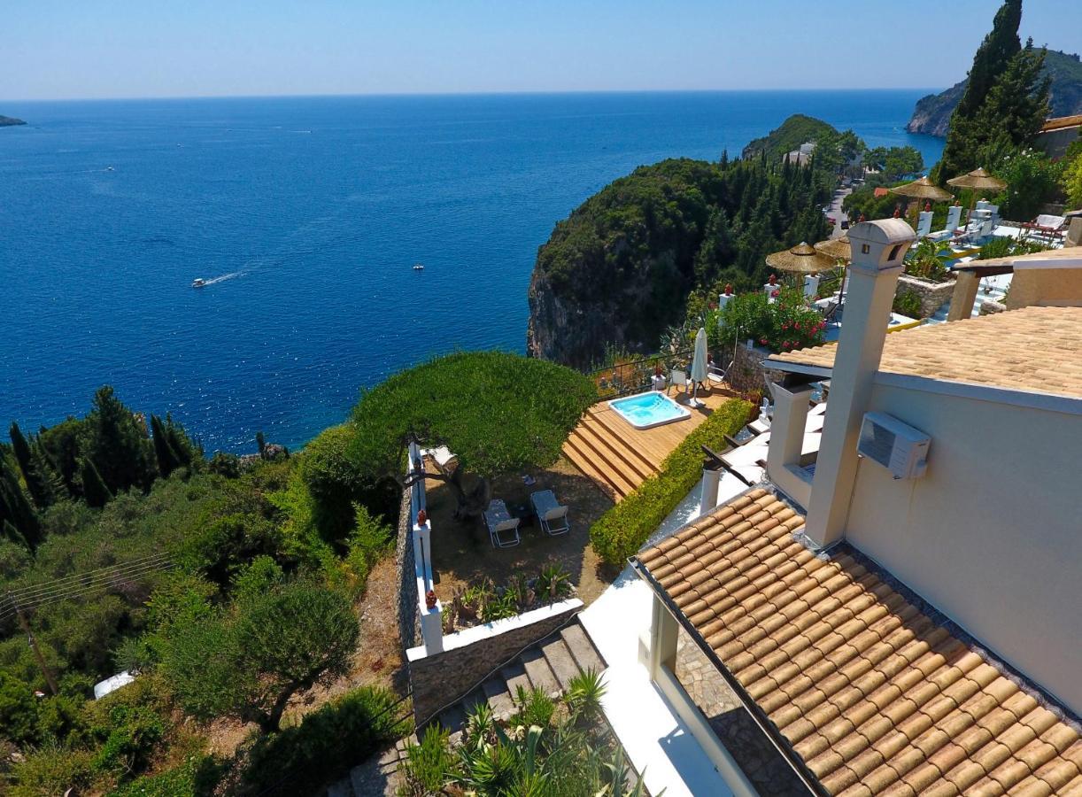 Elysium Apartments Corfu Палеокастрица Экстерьер фото