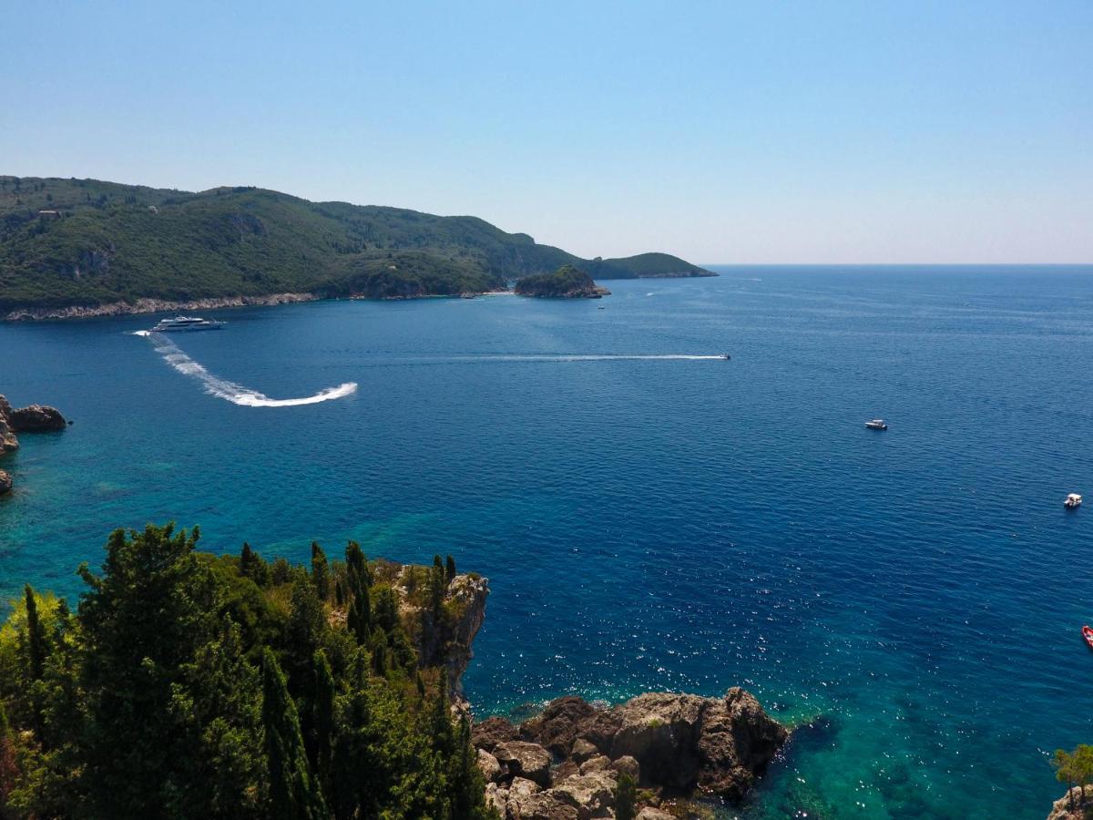 Elysium Apartments Corfu Палеокастрица Экстерьер фото