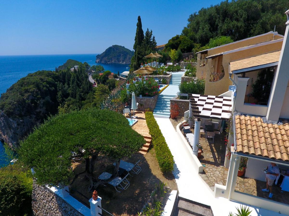 Elysium Apartments Corfu Палеокастрица Экстерьер фото